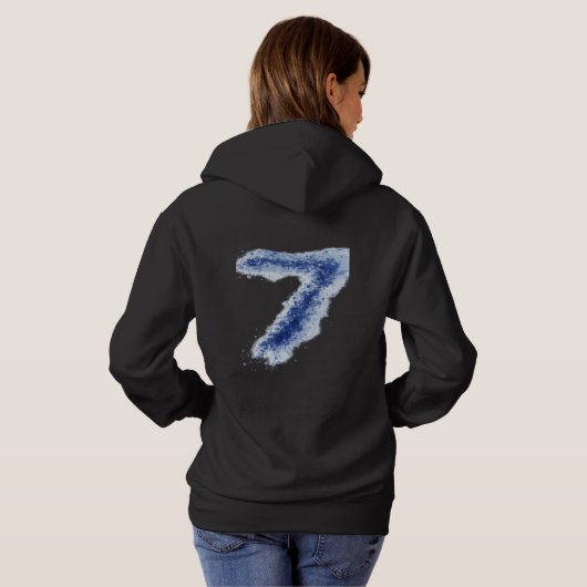 Minimal Graphic Pullover Hoodie – Premium Casual  パーカ (裏面フル)