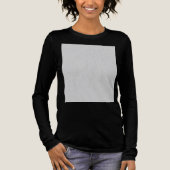 Minimal Grey Polka Dot Pattern  トライブレンドＴシャツ (正面)