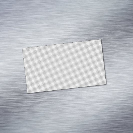 Minimal Grey Polka Dot Pattern  マグネット名刺 (インサイチュ)