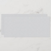 Minimal Grey Polka Dot Pattern  メニュー (正面/裏面)