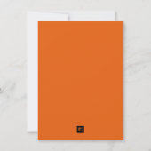 Minimal Happy Birthday Card – Modern Typography 招待状 (裏面)