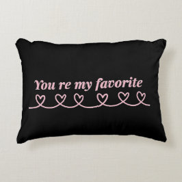 Minimal Heart Arrow Valentine T-Shirt アクセントクッション