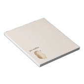Minimal Hedgehog “You Matter” Notepad ノートパッド (アングル)