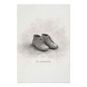 Minimal Holocaust Education Wall Print ポスター (正面)