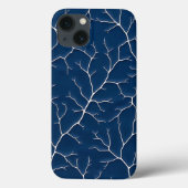 Minimal Indigo Branch iPhone Case Look Case-Mate iPhoneケース (裏面)