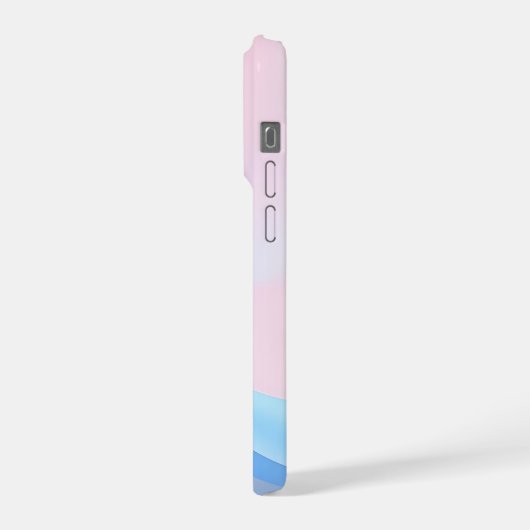 Minimal Initial B Phone Case – Modern Aesthetic De iPhoneケース (左側面)