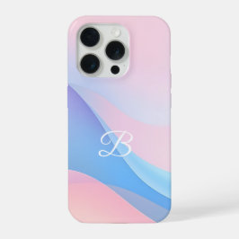 Minimal Initial B Phone Case – Modern Aesthetic De iPhone 15 Proケース