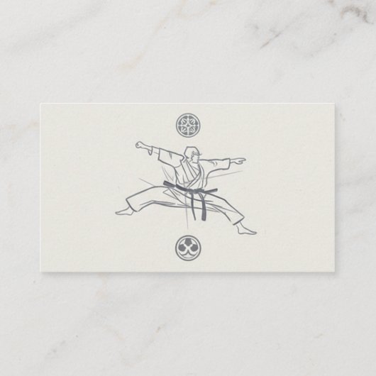 Minimal Japanese Business Card  名刺 (裏面)