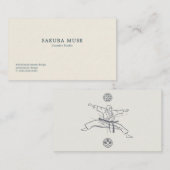 Minimal Japanese Business Card  名刺 (正面/裏面)