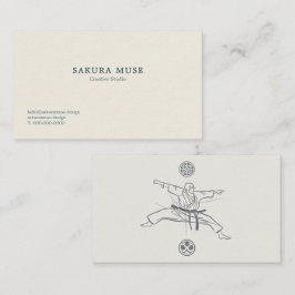 Minimal Japanese Business Card  名刺