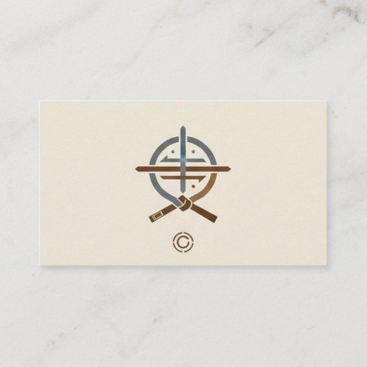 Minimal Japanese Business Card  名刺 (裏面)