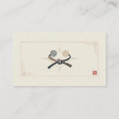 Minimal Japanese Business Card  名刺 (裏面)