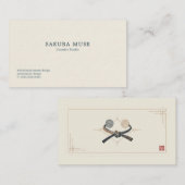Minimal Japanese Business Card  名刺 (正面/裏面)