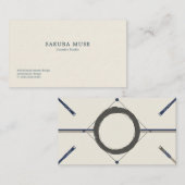 Minimal Japanese Business Card  名刺 (正面/裏面)