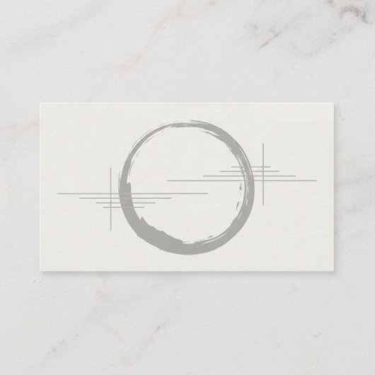 Minimal Japanese Business Card  名刺 (裏面)