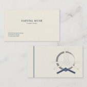 Minimal Japanese Business Card  名刺 (正面/裏面)