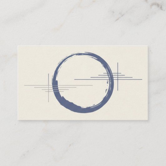 Minimal Japanese Business Card  名刺 (裏面)
