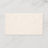 Minimal Japanese Seigaiha Business Card 名刺 (裏面)