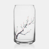 Minimal Japanese Tree Branch ガラス缶 (正面)