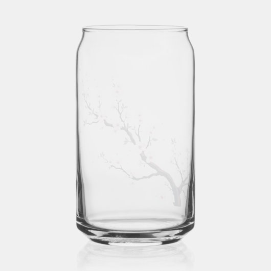 Minimal Japanese Tree Branch ガラス缶 (裏面)