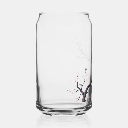 Minimal Japanese Tree Branch ガラス缶 (右)