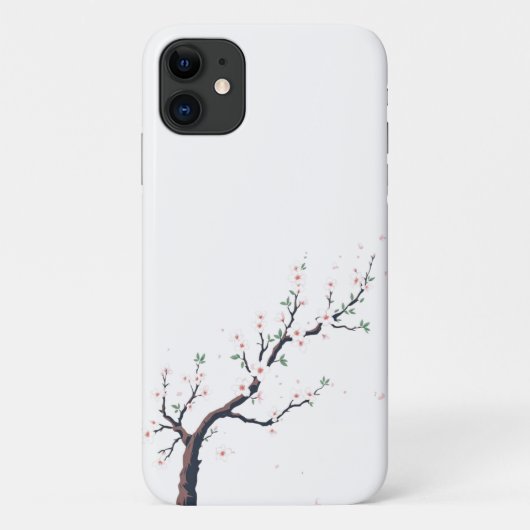 Minimal Japanese Tree Branch Case-Mate iPhoneケース (裏面)