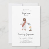 Minimal Jesus Baptism  招待状 (正面)