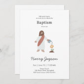 Minimal Jesus Baptism  招待状 (正面/裏面)