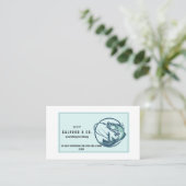 Minimal Lash Artist Business Card Editable Modern  名刺 (スタンド正面)