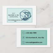 Minimal Lash Artist Business Card Editable Modern  名刺 (正面/裏面)