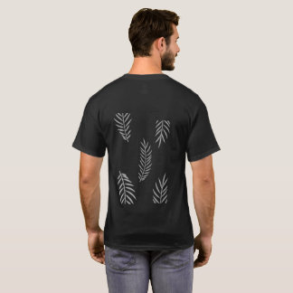 Minimal Leaf Pattern Tee Tシャツ