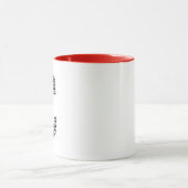 Minimal Letter C Typography Mug マグカップ (中央)