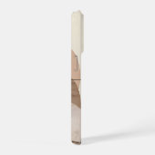 Minimal Letter F Phone Case – Calm Aesthetic Desig iPhoneケース (右側面)