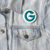 Minimal Letter G Button | Modern Initial Badge 缶バッジ (インサイチュ)