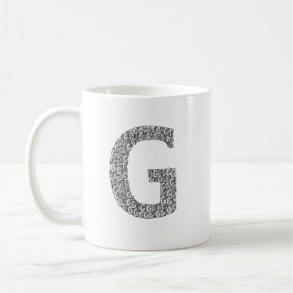 Minimal Letter G Coffee Mug コーヒーマグカップ
