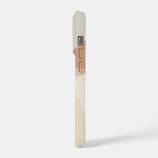 Minimal Letter J Phone Case – Calm Aesthetic Desig iPhoneケース (左側面)