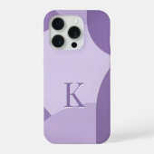 Minimal Letter K Phone Case – Calm Aesthetic Initi iPhoneケース (裏面)