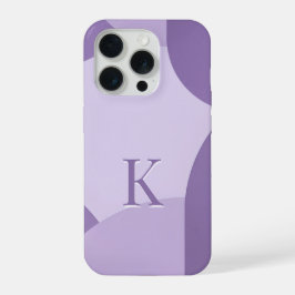 Minimal Letter K Phone Case – Calm Aesthetic Initi iPhone 15 Proケース