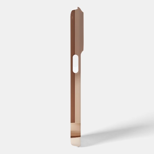 Minimal Letter T Phone Case – Calm Aesthetic Abstr Case-Mate iPhoneケース (裏面 / 右)