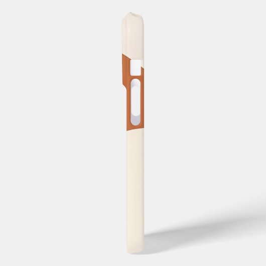 Minimal Letter U Phone Case – Neutral Aesthetic In Case-Mate iPhoneケース (裏面 / 左)