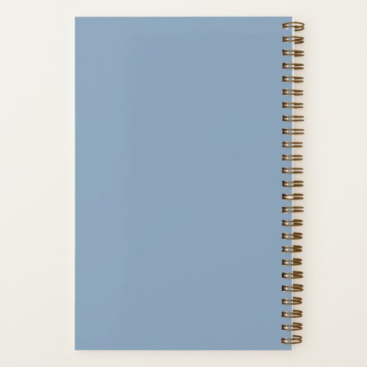 Minimal Letters to My Husband ノートブック (裏面)