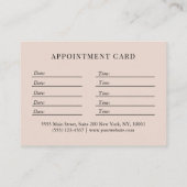 Minimal Line Art Woman Yoga Meditation  名刺 (裏面)