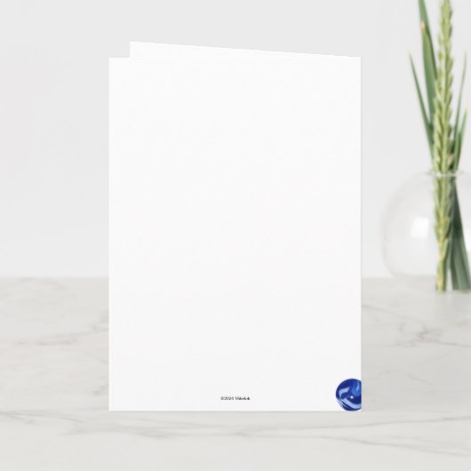 Minimal Lost Your Marbles Friendship カード (裏面)