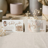 Minimal Made With Love Thanks For Your Order Photo 名刺