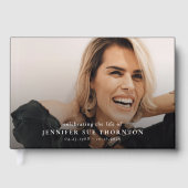 Minimal Memorial Photo & Message Sympathy ゲストブック (正面)