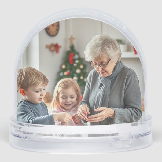 Minimal Merry Christmas Two Family Photo  (裏面)