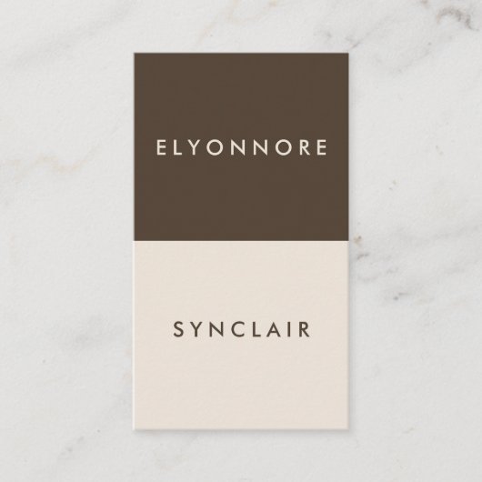 Minimal Modern Craft Chocolate Maker Qr Code 名刺 (正面)