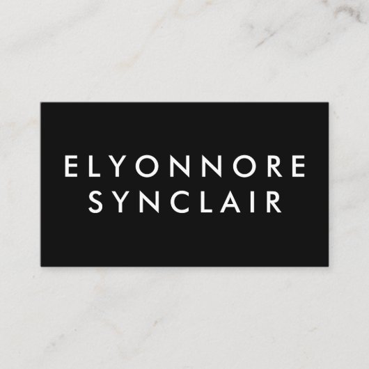 Minimal Modern Craft Chocolate Maker Qr Code 名刺 (正面)