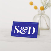 Minimal Modern Editable Wedding プレイスカード (裏面)