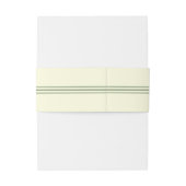 Minimal Modern Editable Wedding 招待状ベリーバンド (裏面例)